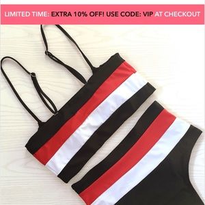 STRIPES BIKINI SET SIZE M